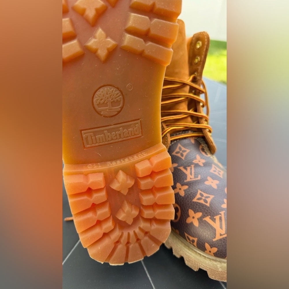 Timberland Orange Interior Logo Insole/Use